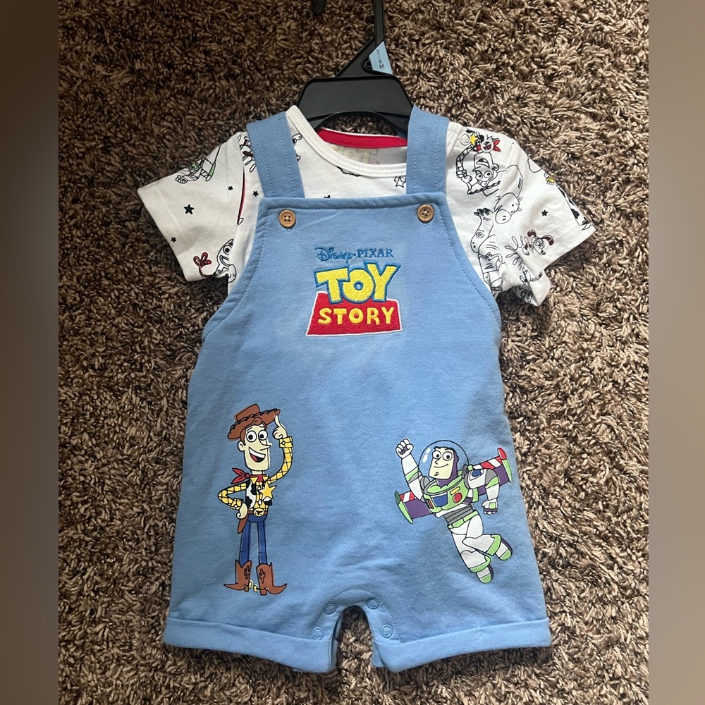 Toy Story Blue Overalls for Kids